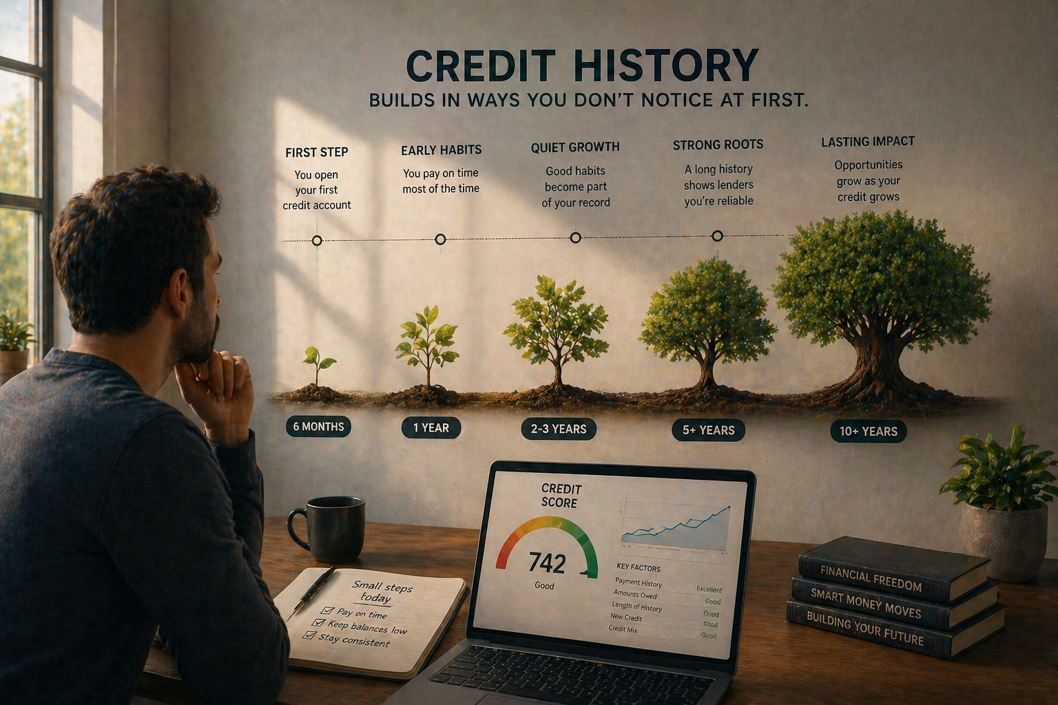 Why Credit History Builds in Ways You Don’t Notice at First