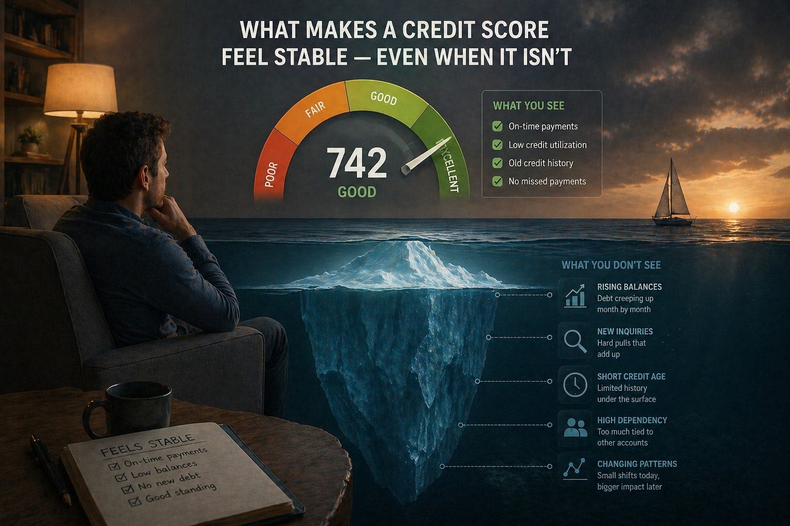 What Makes a Credit Score Feel Stable — Even When It Isn’t